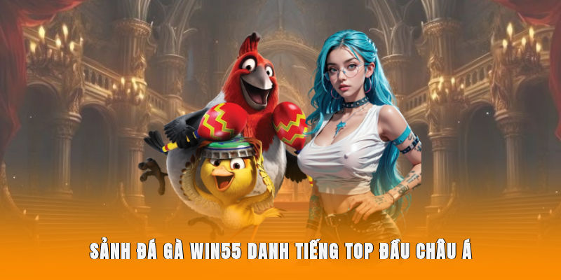 Sảnh đá gà WIN55 danh tiếng top đầu châu Á